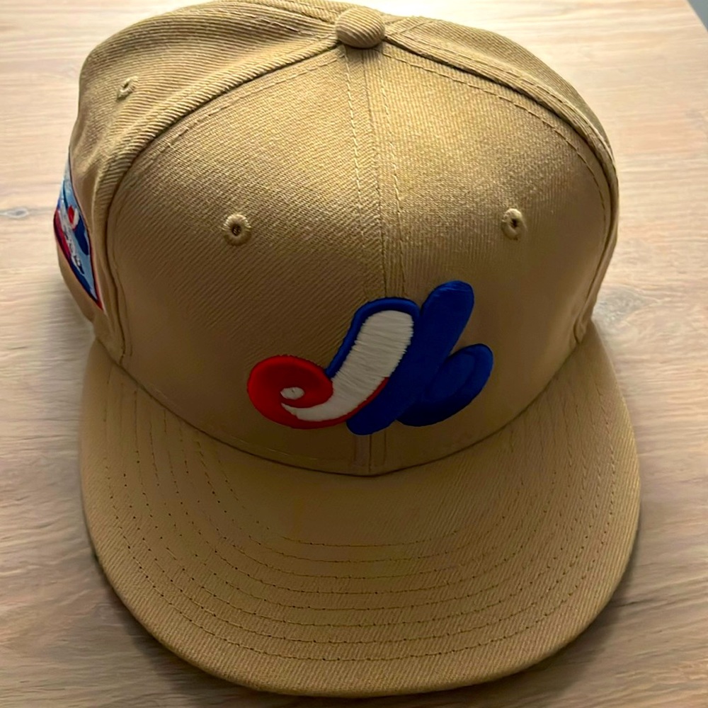 New Era 5950 fitted Montreal expos hat size 7 1/8